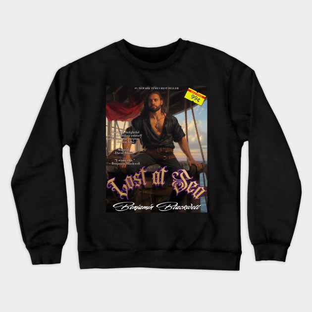 Romance Novel Crewneck Sweatshirt by Blackwell designs 